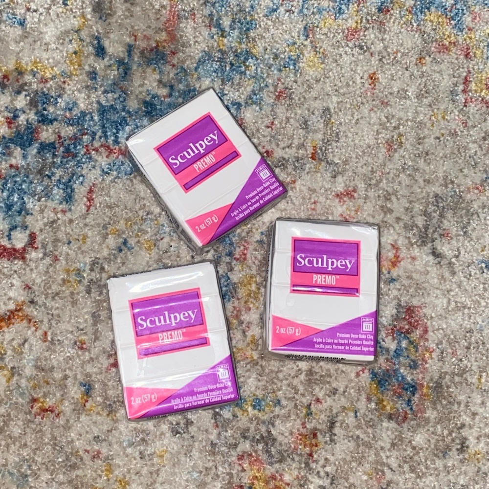 Sculpey Premo Polymer Clay White